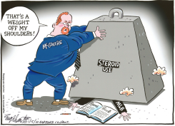 MARK MCGWIRE by Bob Englehart