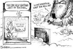 PAT ROBERTSON by Joe Heller