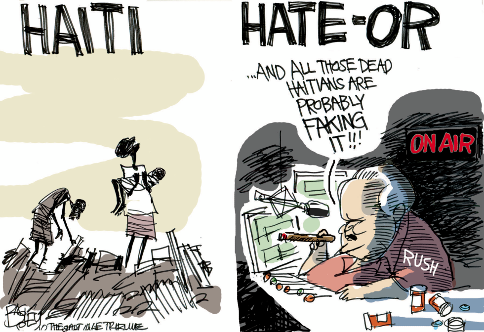 Limbaugh Hating Haiti Color