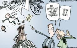 ROBERTSON ON HAITI  by Mike Keefe