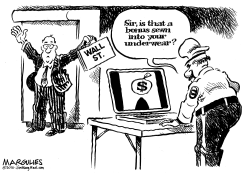 WALL  ST BONUSES by Jimmy Margulies