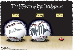 MARK MCGWIRE by Joe Heller