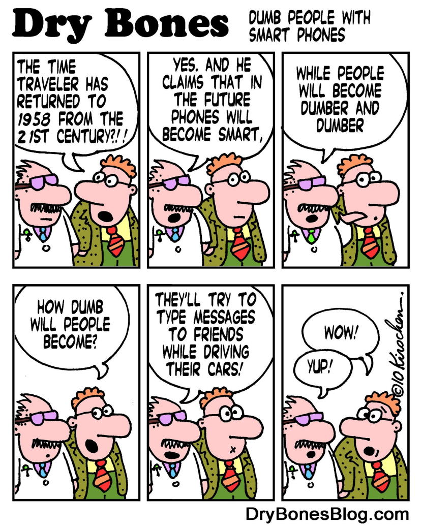 Dumb People With Smart Phones