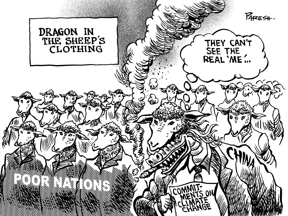  DRAGON IN SHEEP'S CLOTHING by Paresh Nath