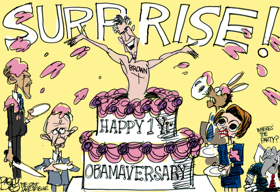 One Year Obamaversary Color