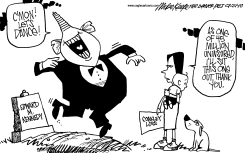 KENNEDY SEAT LOST by Mike Keefe