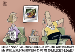 NBC, LENO, by Randy Bish