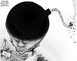 HAITIAN FUSE BW by John Cole