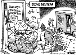 BROWN DELIVERS by John Trever