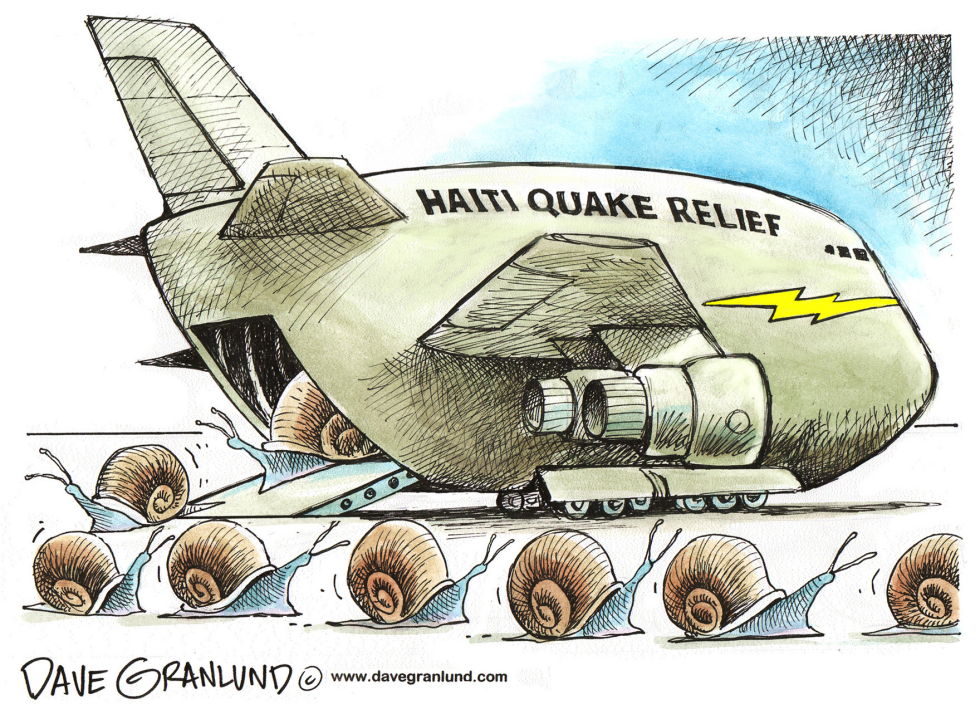 Haiti quake relief pace