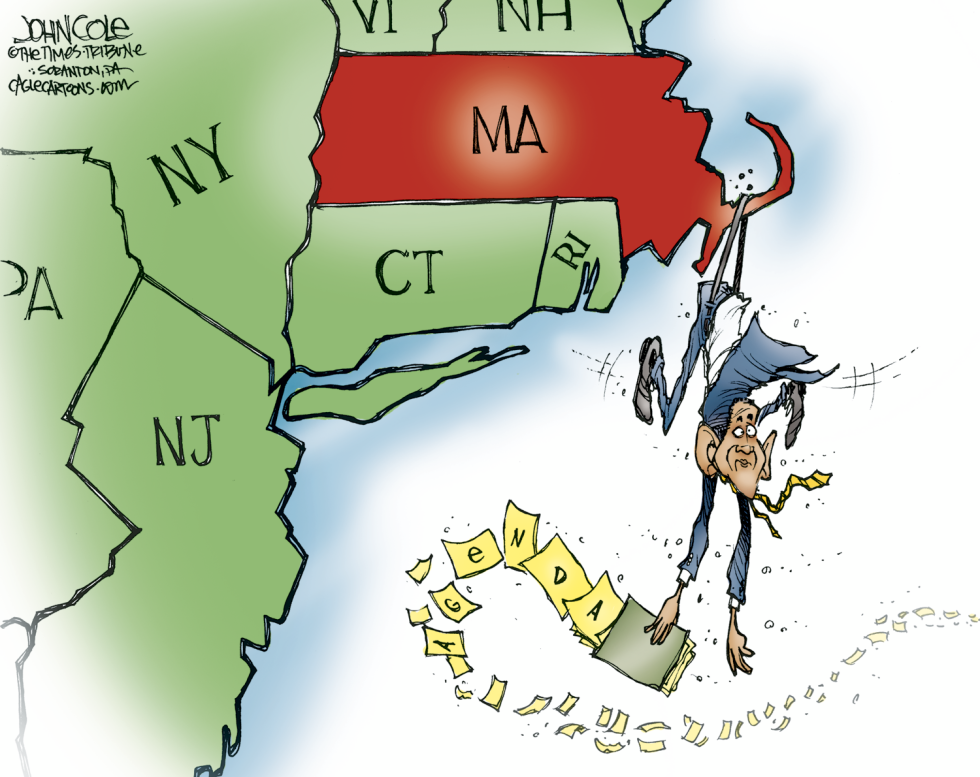 Obama and Massachusetts COLOR