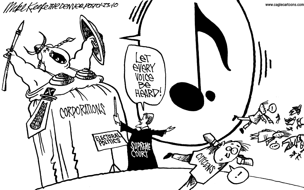 Supreme Court on Campaign Bucks