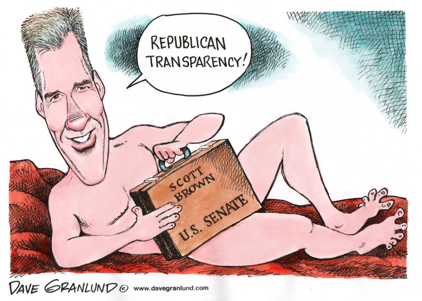 Scott Brown and transparency