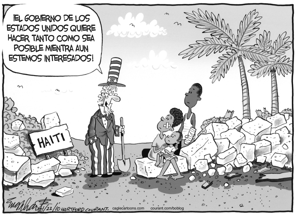  TERREMOTO EN HAITI by Bob Englehart