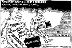 CONTRIBUCIONES CORPORATIVAS EN CAMPAñAS by Monte Wolverton