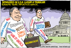 CONTRIBUCIONES CORPORATIVAS EN CAMPAñAS /  by Monte Wolverton