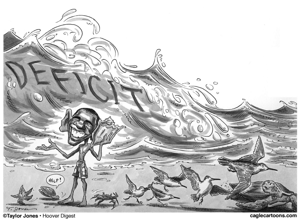 Barack Obama deficit wave
