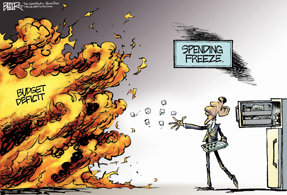 Obama to Freeze Spending COLOR