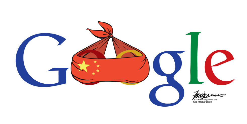 Google China Strapped