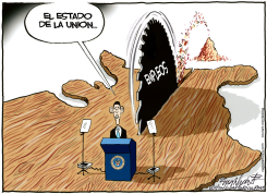 ESTADO DE LA UNION /  by Bob Englehart