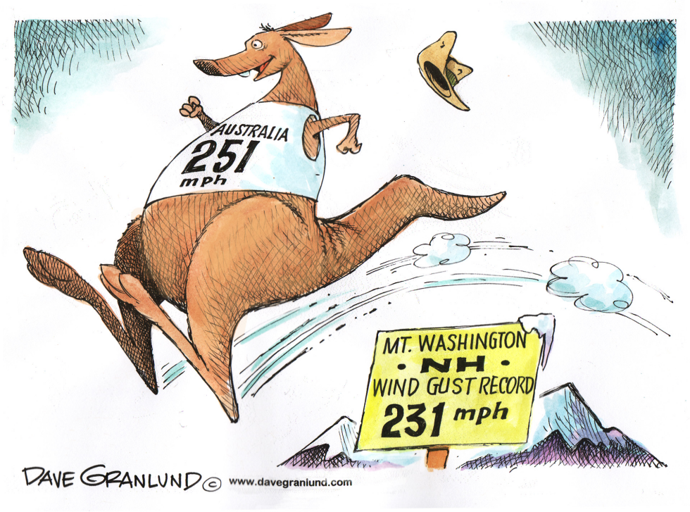 New Hampshire loses wind gust record