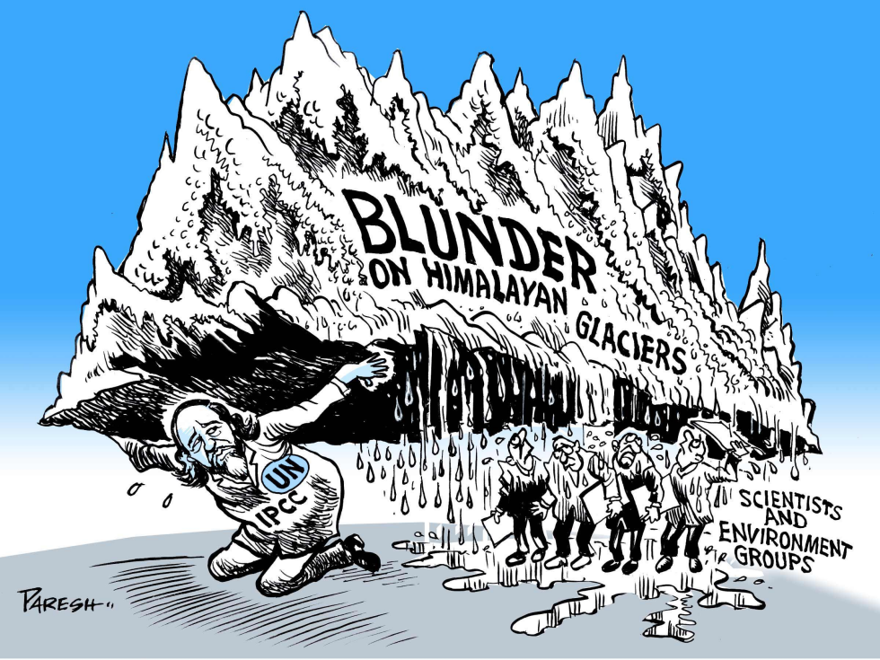 Blunder on Glaciers
