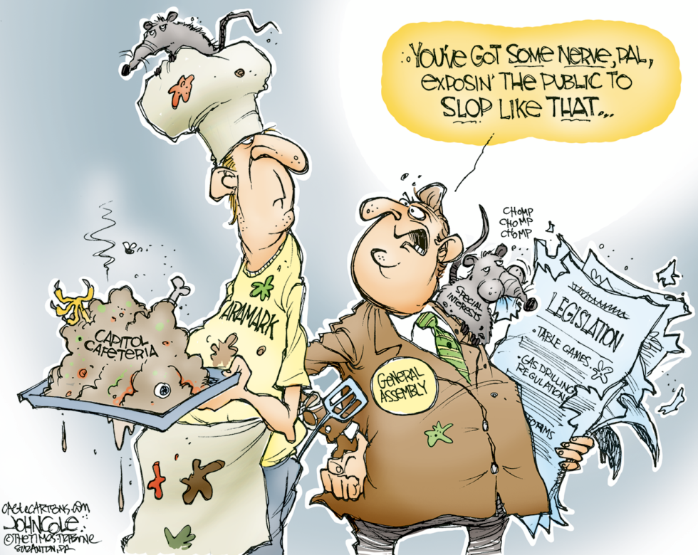 LOCAL PA -- Capitol cafeteria slop