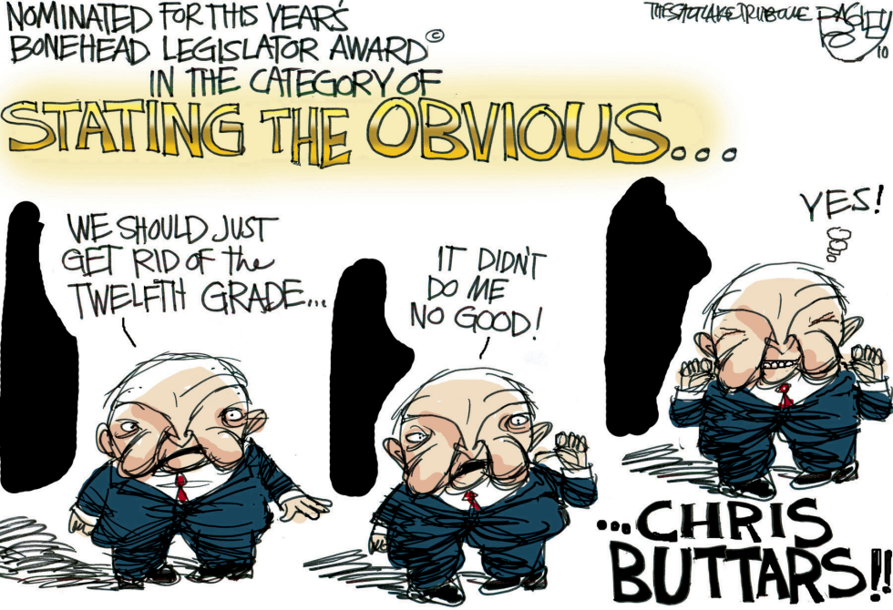  LOCAL BUTTARS RIDES AGAIN by Pat Bagley