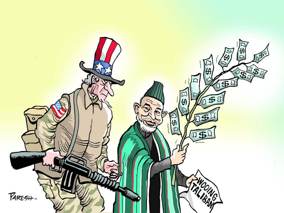  OLIVE BRANCH TO TALIBAN by Paresh Nath