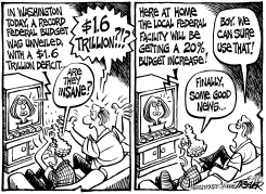 BUDGET DEFICIT by John Trever