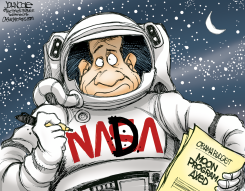 NASA GETS NADA  by John Cole