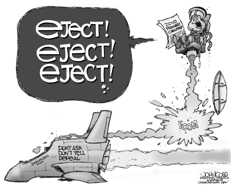 McCain and Dont Ask Dont Tell BW