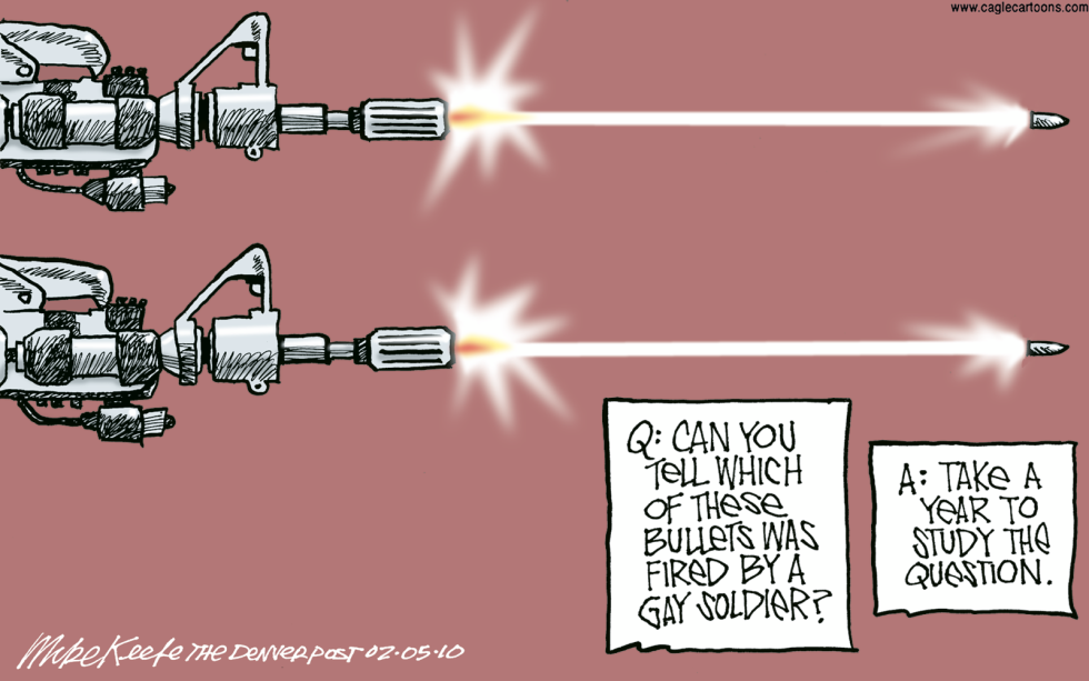 Gays in Military COLOR