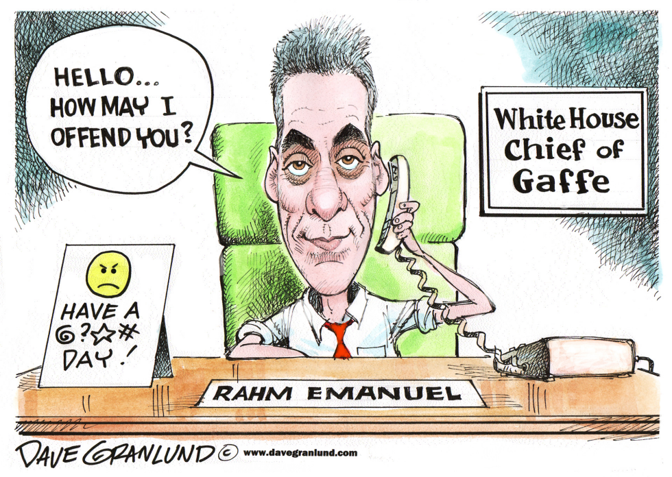 Foul-mouthed Rahm Emanuel