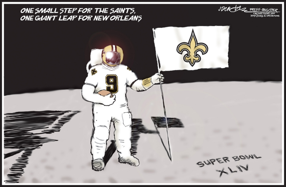 Saints in SB XLIV