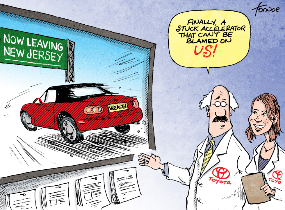 Wealth Exits the Garden State