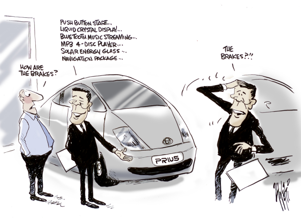 Toyota brakes Color
