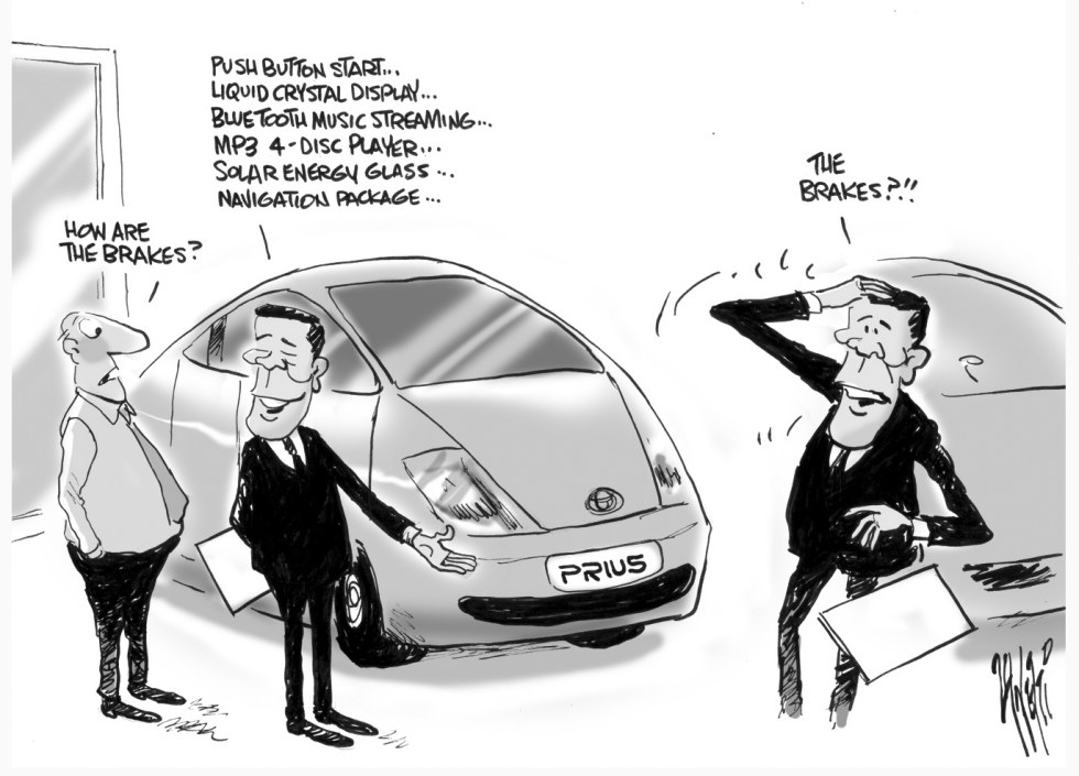 Toyota brakes