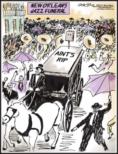 NEW ORLEANS JAZZ FUNERAL BAGHEADS ARE DEAD by J.D. Crowe
