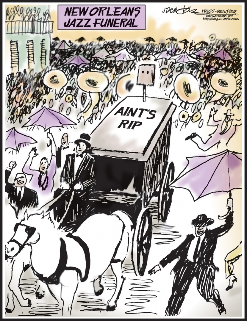 New Orleans Jazz Funeral Bagheads are dead