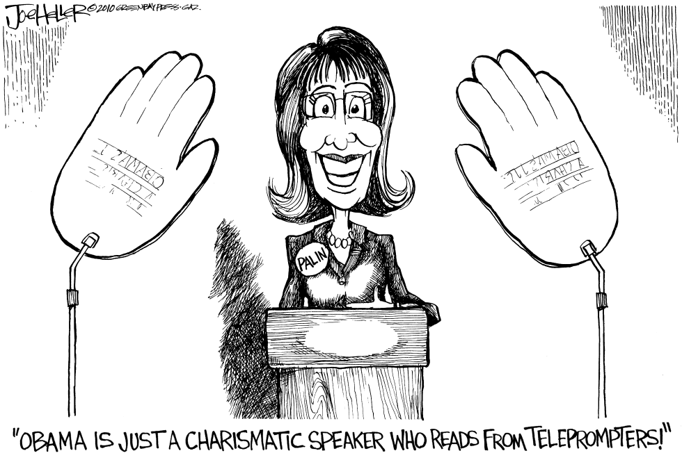 Sarah Palins Palm