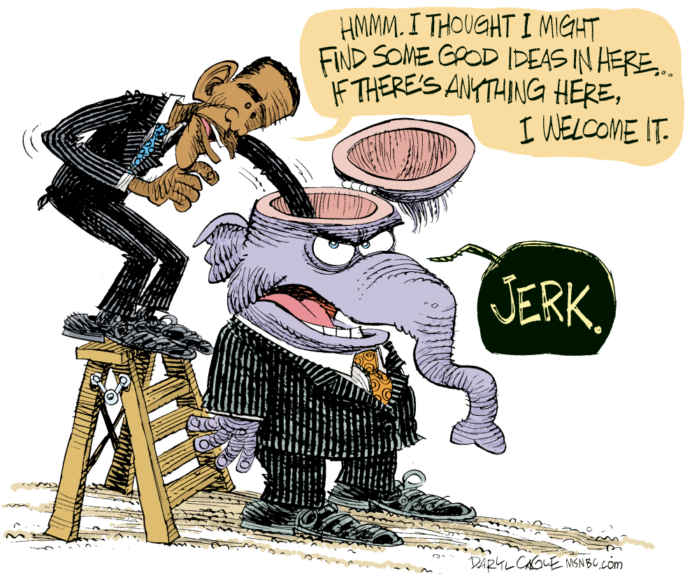 Obama Looking for GOP Ideas COLOR