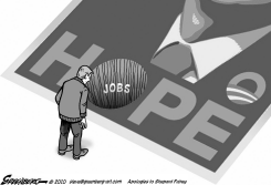 HOPE AND JOBS BW by Steve Greenberg