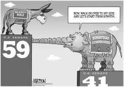 REPUBLICAN FILIBUSTERS by R.J. Matson