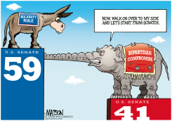 REPUBLICAN FILIBUSTERS by R.J. Matson
