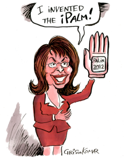 SARAH PALIN IPALM -  by Christo Komarnitski