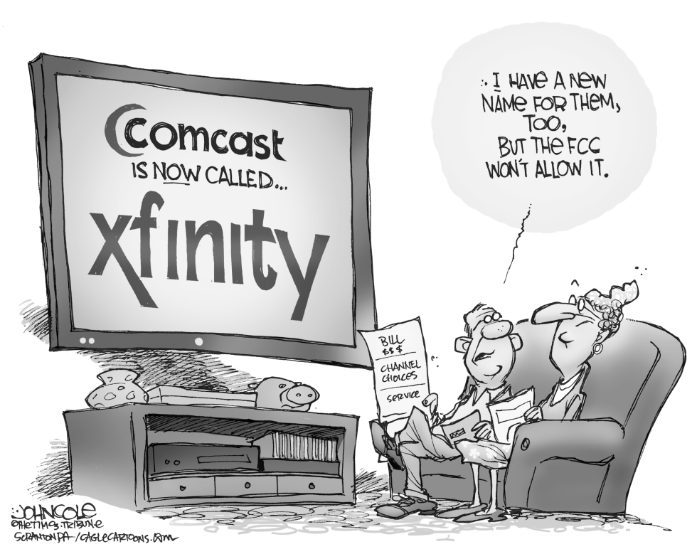 Comcast name change BW