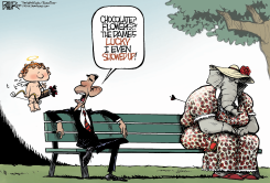 OBAMA COURTS THE GOP  by Nate Beeler