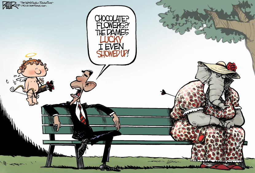 Obama Courts the GOP COLOR