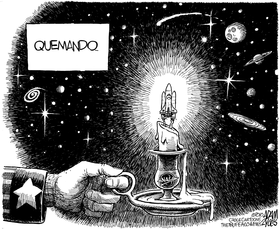 Quemando el Transbordador